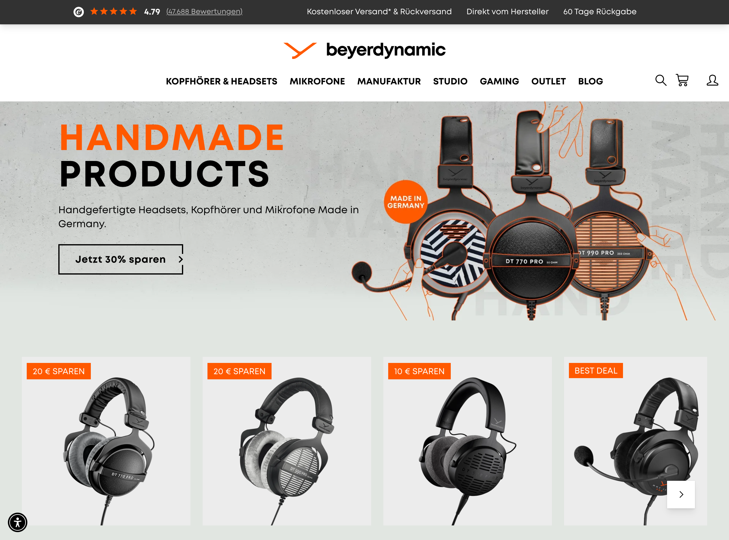 Beyerdynamic Audio Commerce